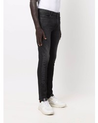 Мужские черные зауженные джинсы от Karl Lagerfeld