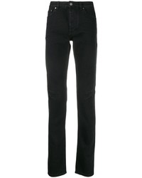 Мужские черные зауженные джинсы от Givenchy