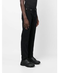 Мужские черные зауженные джинсы от A.P.C.