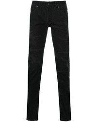 Мужские черные зауженные джинсы от Hl Heddie Lovu