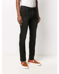 Мужские черные зауженные джинсы от Neuw
