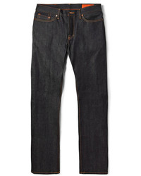 Мужские черные зауженные джинсы от Jean Shop
