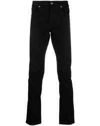 Мужские черные зауженные джинсы от John Richmond
