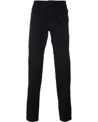 Мужские черные зауженные джинсы от Kenzo