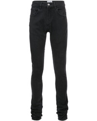 Мужские черные зауженные джинсы от L'Equip
