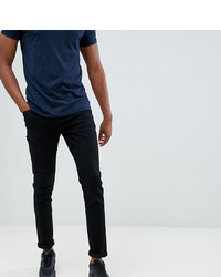 Мужские черные зауженные джинсы от Le Breve