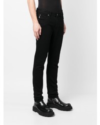 Мужские черные зауженные джинсы от Just Cavalli