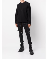 Мужские черные зауженные джинсы от Rick Owens DRKSHDW