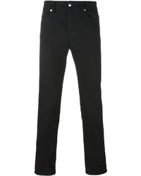 Мужские черные зауженные джинсы от McQ by Alexander McQueen