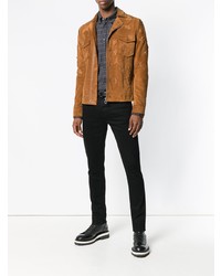 Мужские черные зауженные джинсы от J Brand