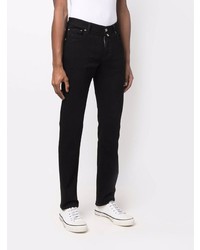 Мужские черные зауженные джинсы от Jacob Cohen