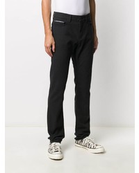 Мужские черные зауженные джинсы от BOSS