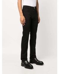 Мужские черные зауженные джинсы от Billionaire