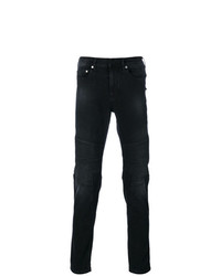 Мужские черные зауженные джинсы от Neil Barrett