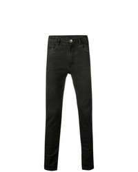 Мужские черные зауженные джинсы от Poème Bohémien