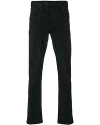 Мужские черные зауженные джинсы от R 13
