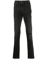 Мужские черные зауженные джинсы от R13