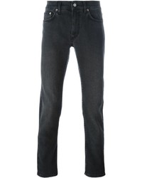 Мужские черные зауженные джинсы от Roberto Cavalli