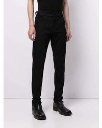 Мужские черные зауженные джинсы от True Religion