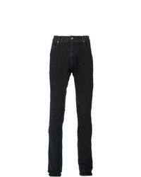 Мужские черные зауженные джинсы от RtA