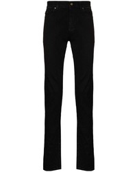Мужские черные зауженные джинсы от Saint Laurent