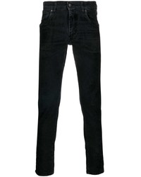Мужские черные зауженные джинсы от Santoro