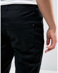 Мужские черные зауженные джинсы от Brave Soul