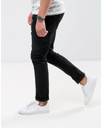 Мужские черные зауженные джинсы от Brave Soul