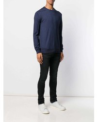 Мужские черные зауженные джинсы от Dondup