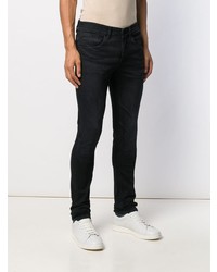 Мужские черные зауженные джинсы от Dondup