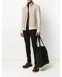 Мужские черные зауженные джинсы от Etro