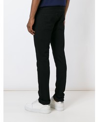 Мужские черные зауженные джинсы от Natural Selection