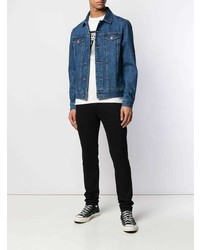 Мужские черные зауженные джинсы от Natural Selection