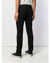 Мужские черные зауженные джинсы от Natural Selection