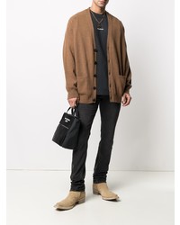 Мужские черные зауженные джинсы от Acne Studios