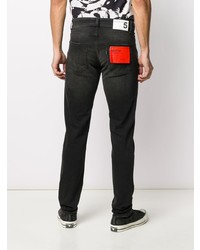 Мужские черные зауженные джинсы от Department 5
