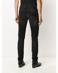 Мужские черные зауженные джинсы от Dolce & Gabbana