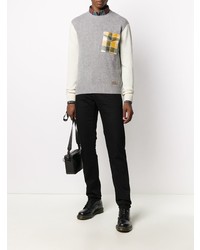 Мужские черные зауженные джинсы от DSQUARED2