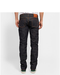 Мужские черные зауженные джинсы от Jean Shop