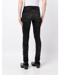 Мужские черные зауженные джинсы от Amiri