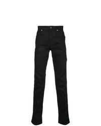 Мужские черные зауженные джинсы от System