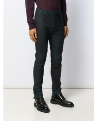 Мужские черные зауженные джинсы от Forcerepublik