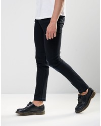Мужские черные зауженные джинсы от Cheap Monday