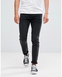 Мужские черные зауженные джинсы от Tom Tailor