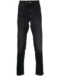 Мужские черные зауженные джинсы от Tommy Jeans