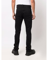 Мужские черные зауженные джинсы от Thom Krom