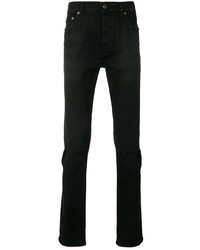 Мужские черные зауженные джинсы от Valentino
