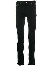 Мужские черные зауженные джинсы от VERSACE JEANS COUTURE