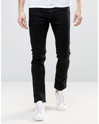 Мужские черные зауженные джинсы от Weekday