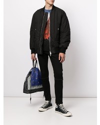 Мужские черные зауженные джинсы от Undercoverism